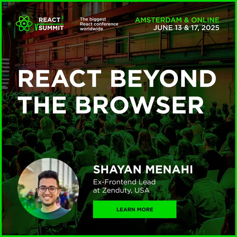 React Summit 2025 (Upcoming)